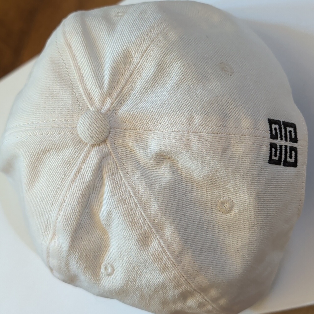 Givenchy Ivory Curved Cap - Picture 16 of 16